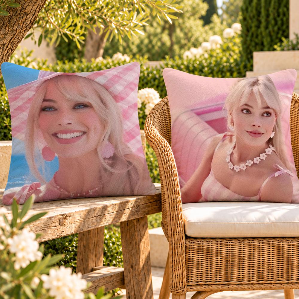 Home Cinema Chairs - Actrice Cinema Margot Robbie Kussensloop Zachte